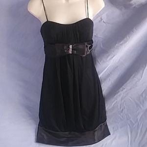 Cute mini black dress